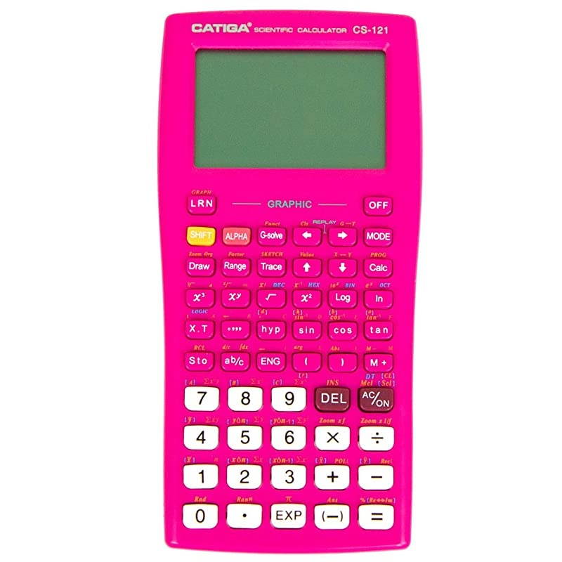 Scientific Graphic Calculator  CS121 Scientific and Engineering Calculator Programmable System Pink