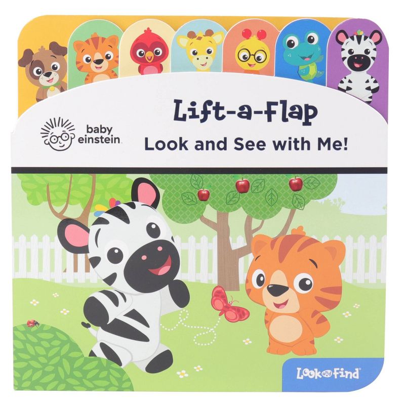 Baby Einstein Look and See with Me! Lift-a-Flap Look and Find (Board Book)