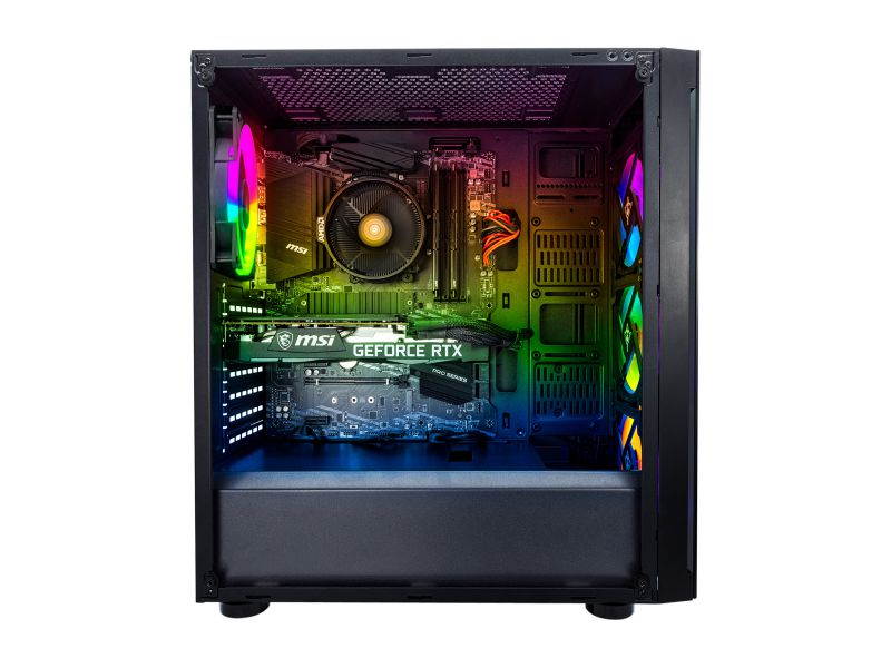 Yeyian Gaming Desktop Katana R02 YPB-KAT-R02 Ryzen 5 5000 Series 5600X (3.70 GHz) 16 GB DDR4 1 TB NVMe SSD NVIDIA GeForce RTX 3070 Windows 10 Home 64-bit