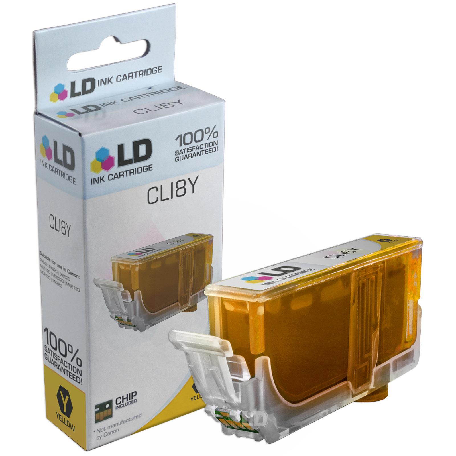 LD Compatible Replacement for Canon PGI5 and CLI8 Set of 14 Ink Cartridges Includes: 5 Pigment Black (PGI5BK), 3 Cyan (CLI8C), 3 Magenta (CLI8M), and 3 Yellow (CLI8Y)