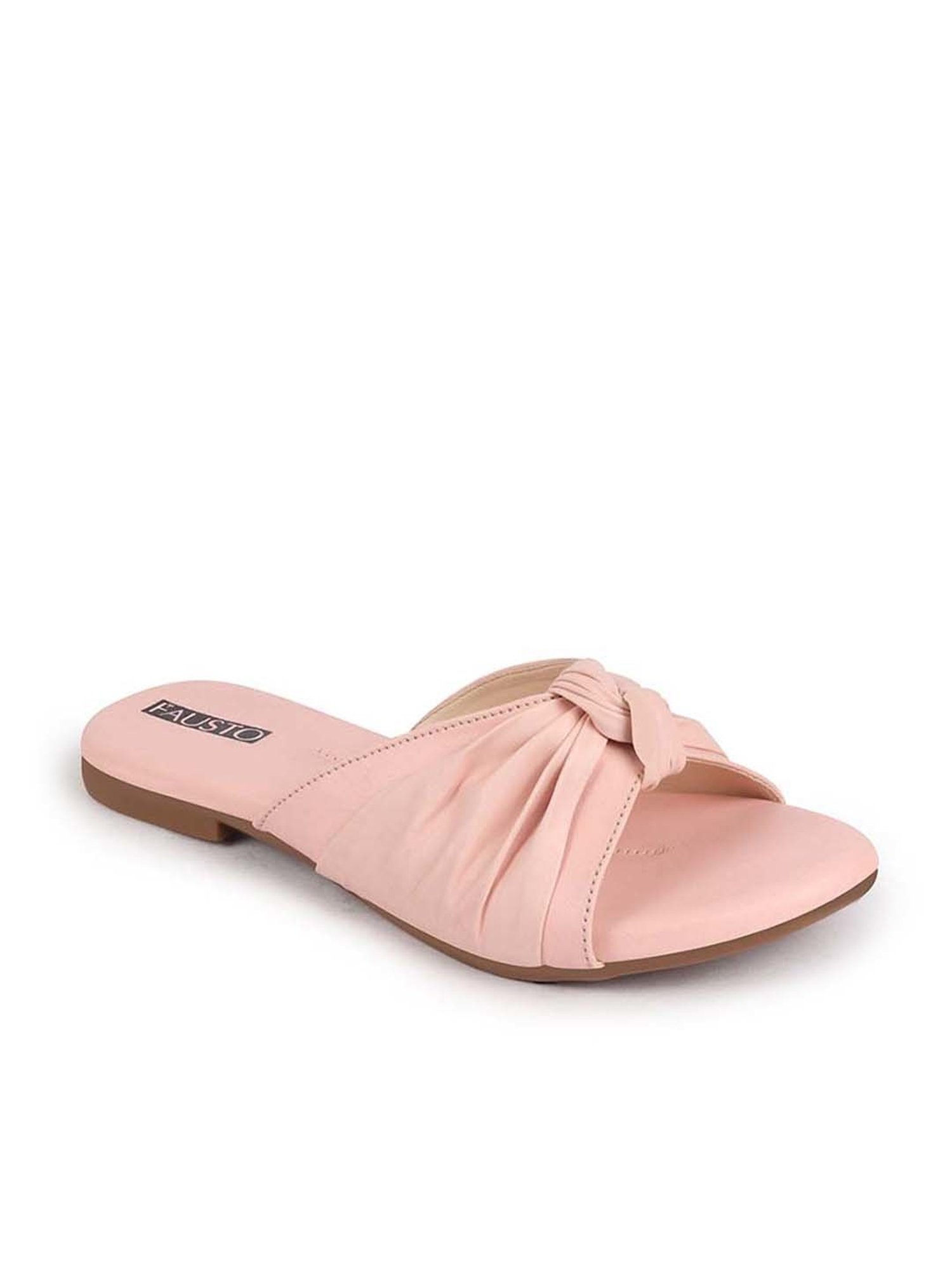 Fausto Women's Pink Casual Sandals