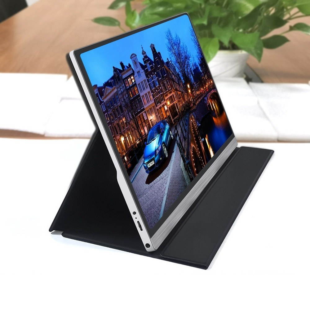 AOSIMAN Portable 15.6inch 1080P LCD Screen 47% NSTC 16.7 Million Colors Gaming Monitor Portable Display IPS