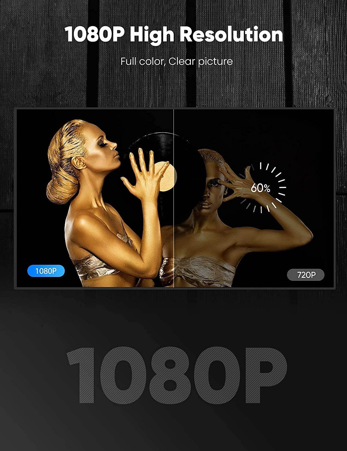 VGA CableCapshi VGA to VGA Cable 3ft Nylon Braided Reinforced Aluminum Shell 24k Gold-Plated Support 1080P Full HD with 15 pin VGA Port Compatible for ProjectorMonitor or Any VGA Devices