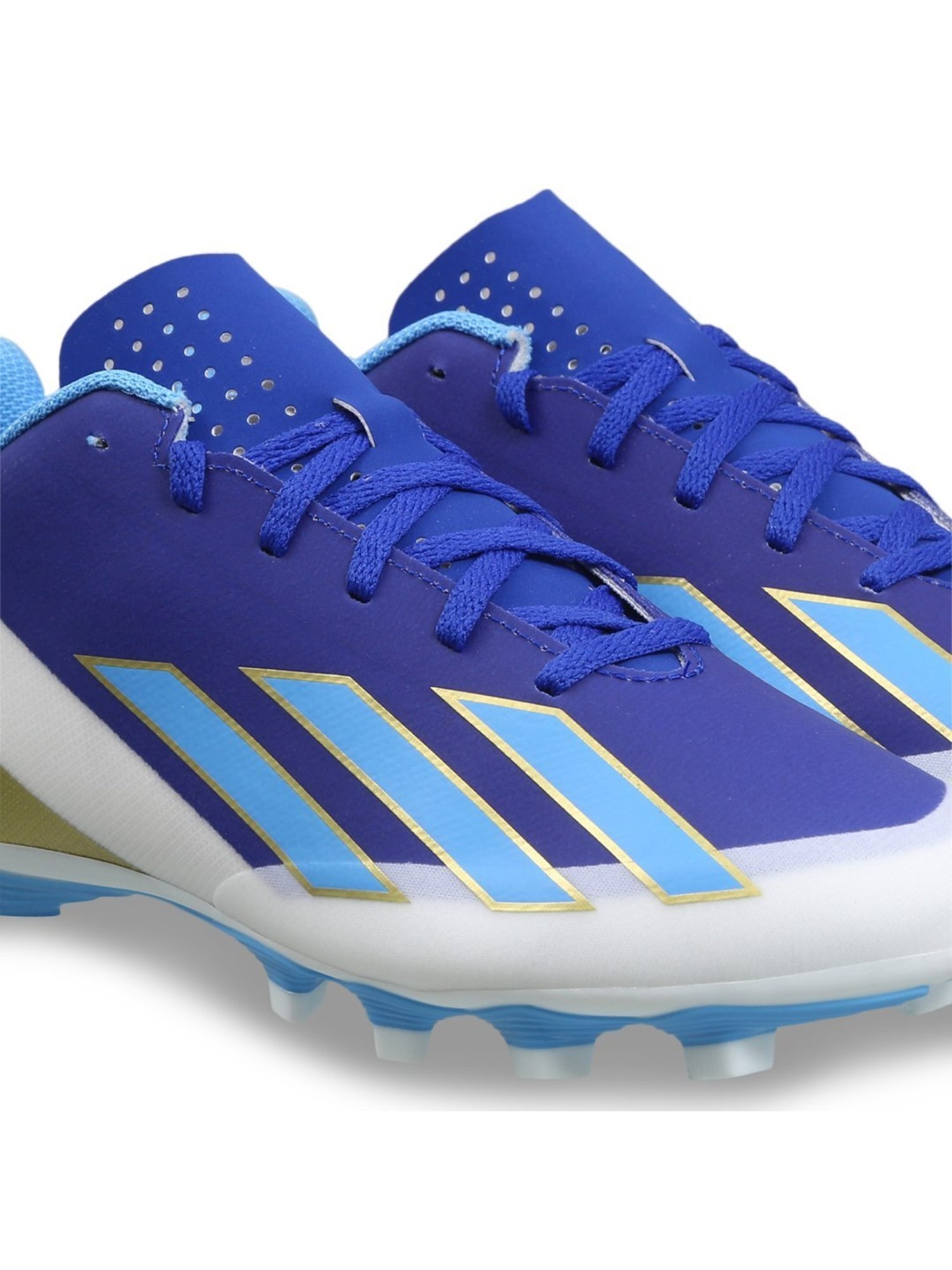 Adidas Men's CRAZYFAST CLUB FxG MESSI Blue Football Shoes