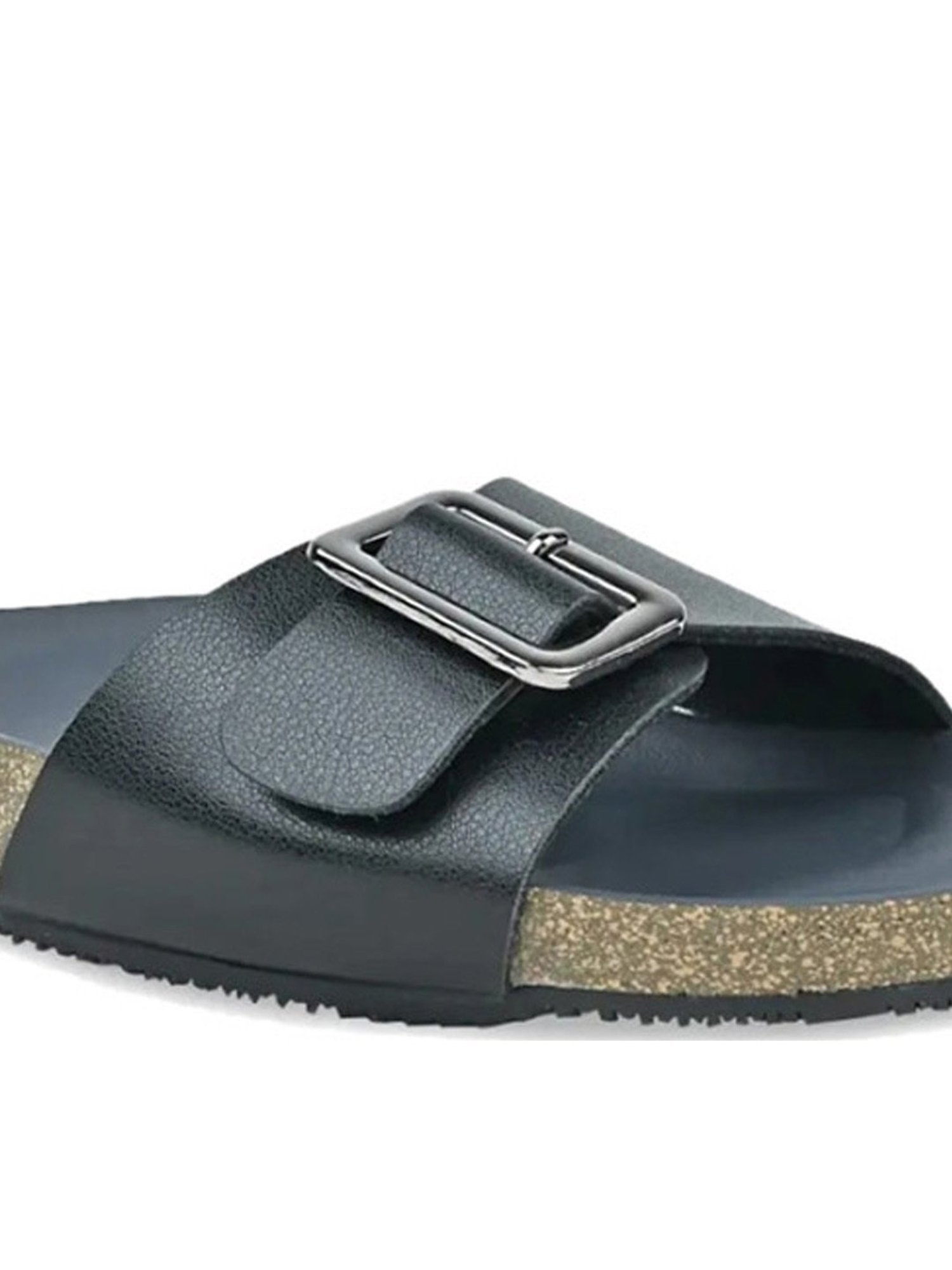 Rocia by Regal Women's Black Casual Sandals