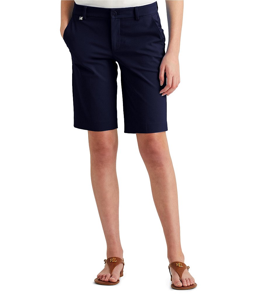 Westbound Petite Size the PARK AVE fit Indigo Skimmer Shorts