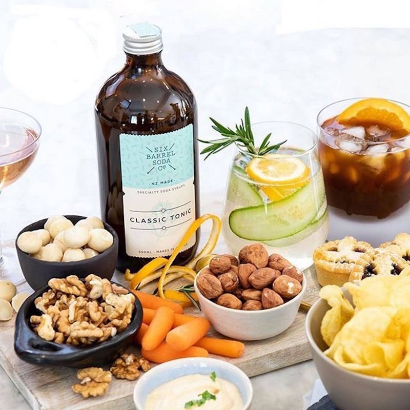 Six Barrel Soda Co. Classic Tonic Soda Syrup - 16.9fl oz