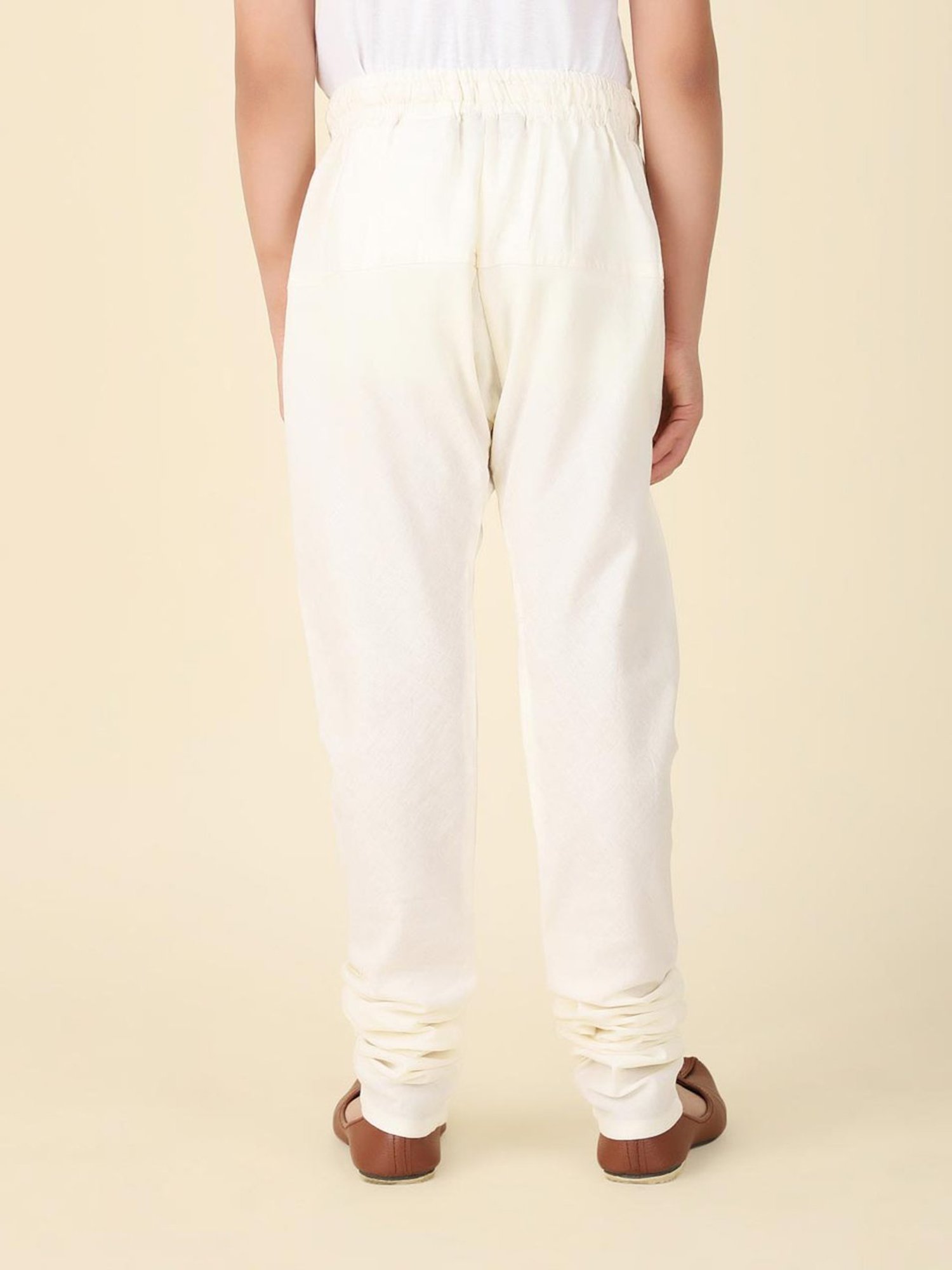 VASTRAMAY Kids Maroon Regular Fit Dhoti