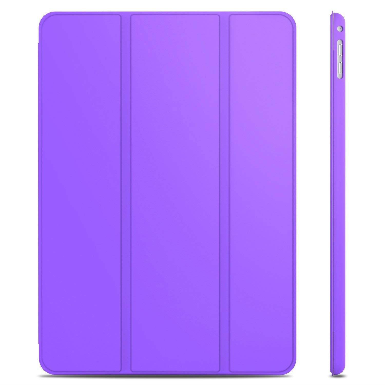 JETech Case for Apple iPad Air 2 (Not for iPad Air 1st Edition), Smart Cover Auto Wake/Sleep, Purple