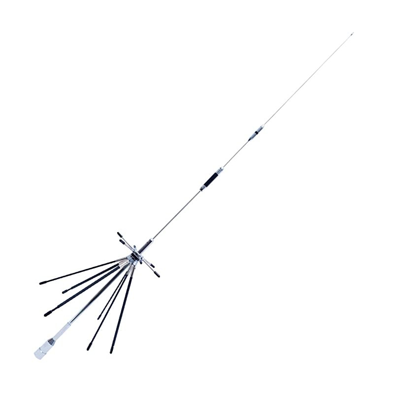 1444409001200MHz 2M70cm33cm25cm Mini Discone Multiband Wideband Mobile Scanner Antenna 3819 inch