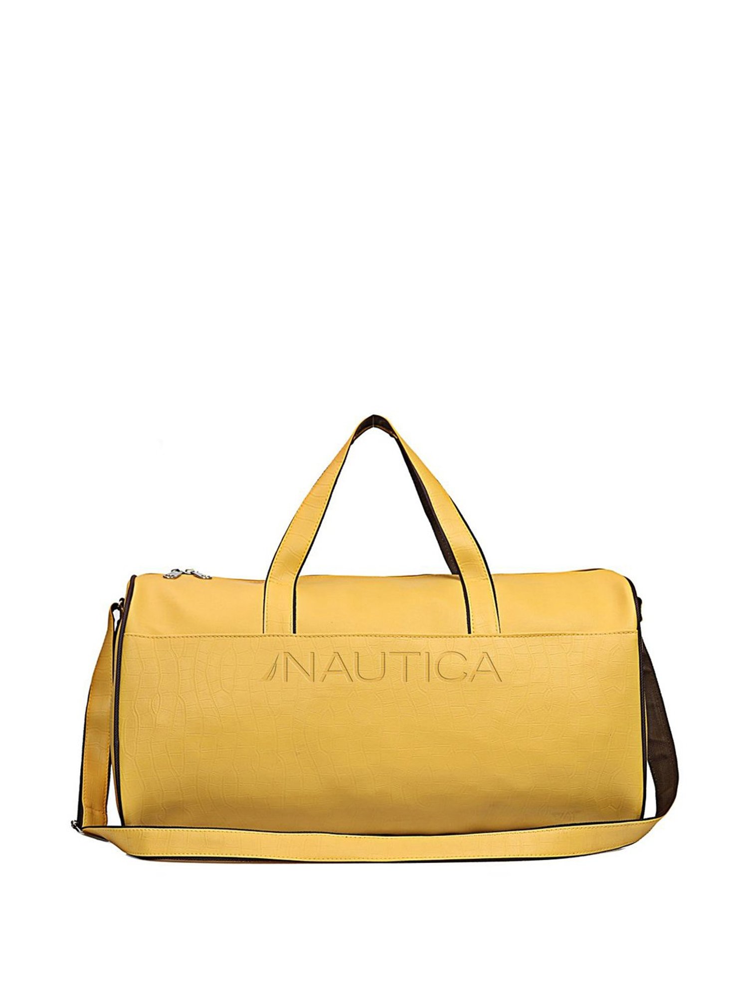 Nautica Yellow Medium Duffle Bag