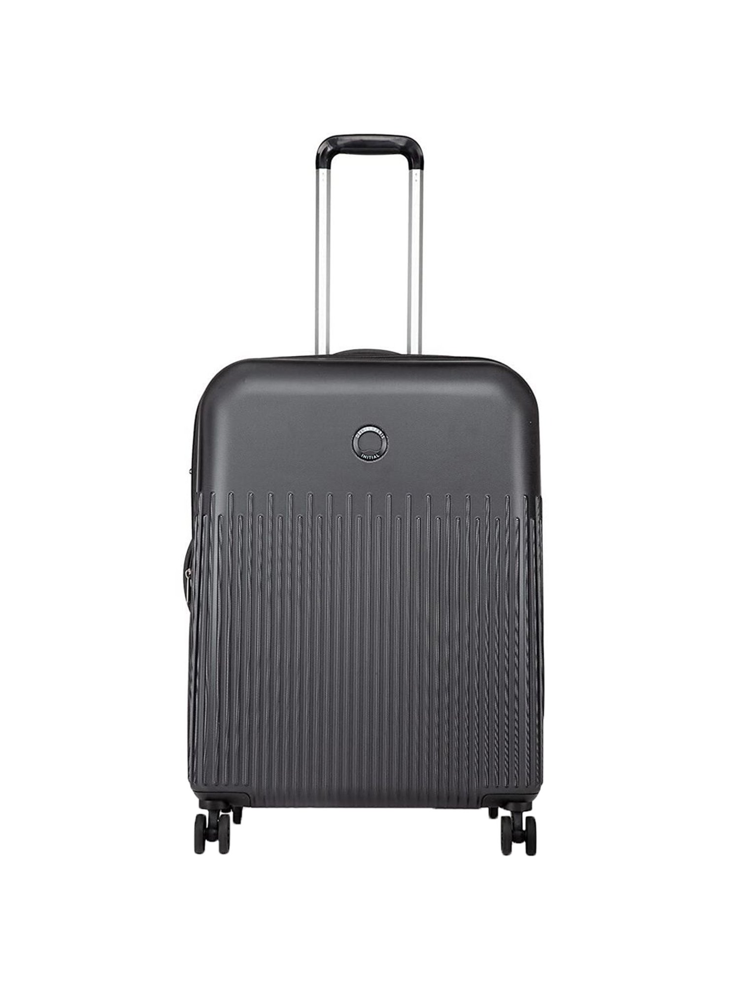 Delsey Black 4 Wheel Small Hard Cabin Trolley - 35 cm