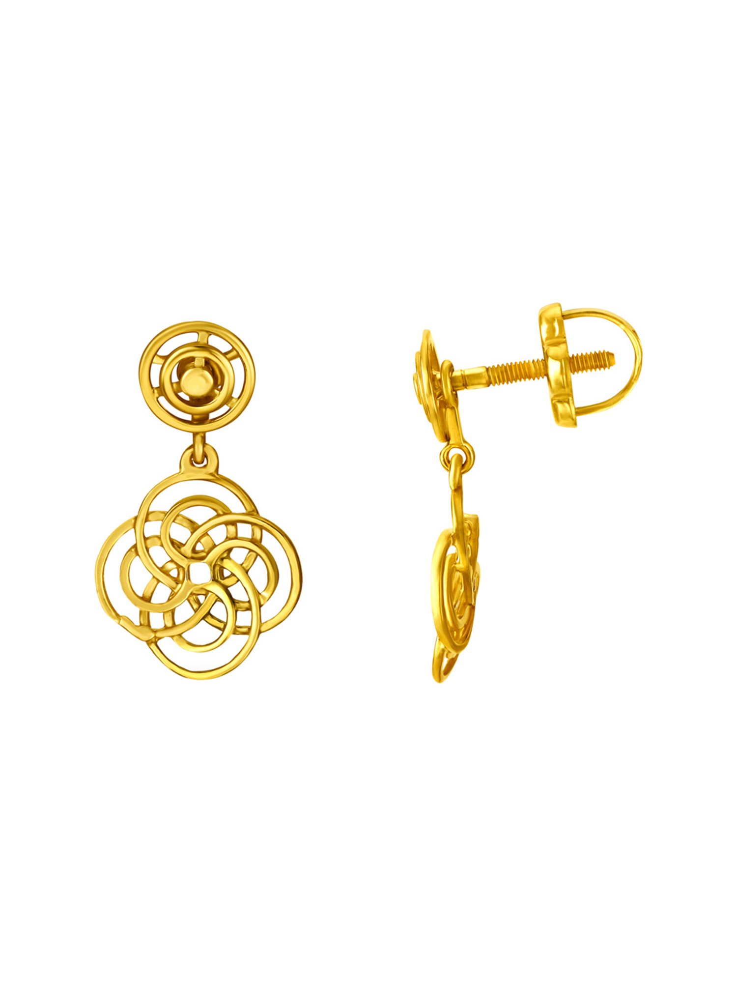 Mia by Tanishq 14k Gold Earrings for Women