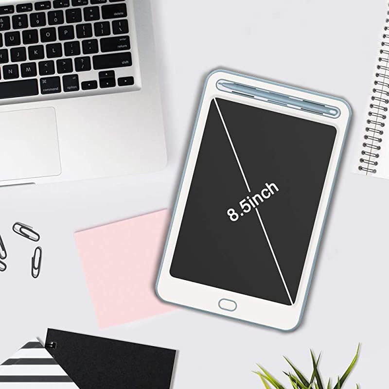 LCD Writing Tablet 85 inches Electronic Graphic Tablet Writing Drawing Doodle Board with Memory Lock for Home SchoolOffice