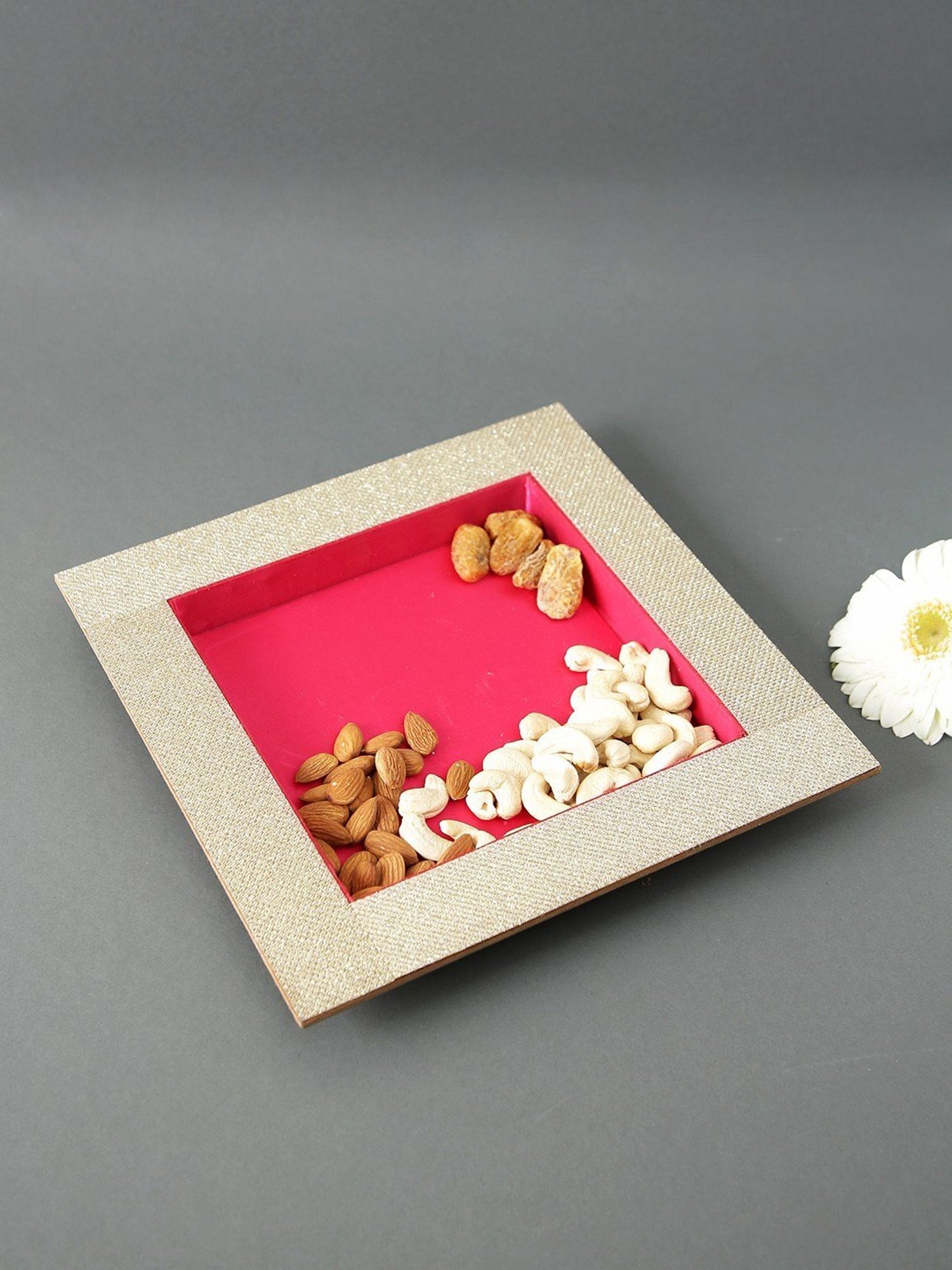 Episode Silver Plated Leaf Dish Tray - Large