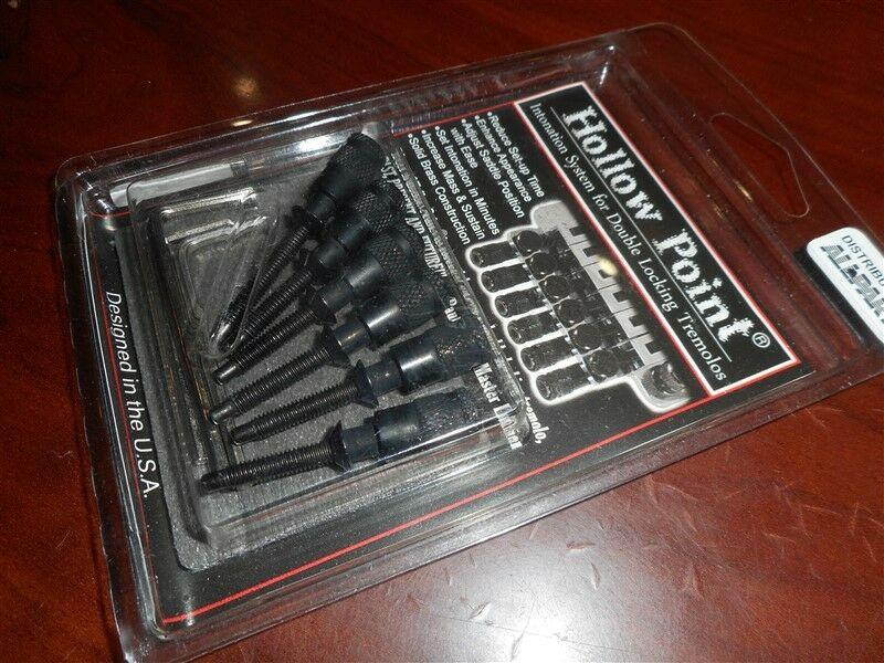 NEW - Hollow Point Intonation System For Floyd Rose/Ibanez Edge Tremolos - BLACK