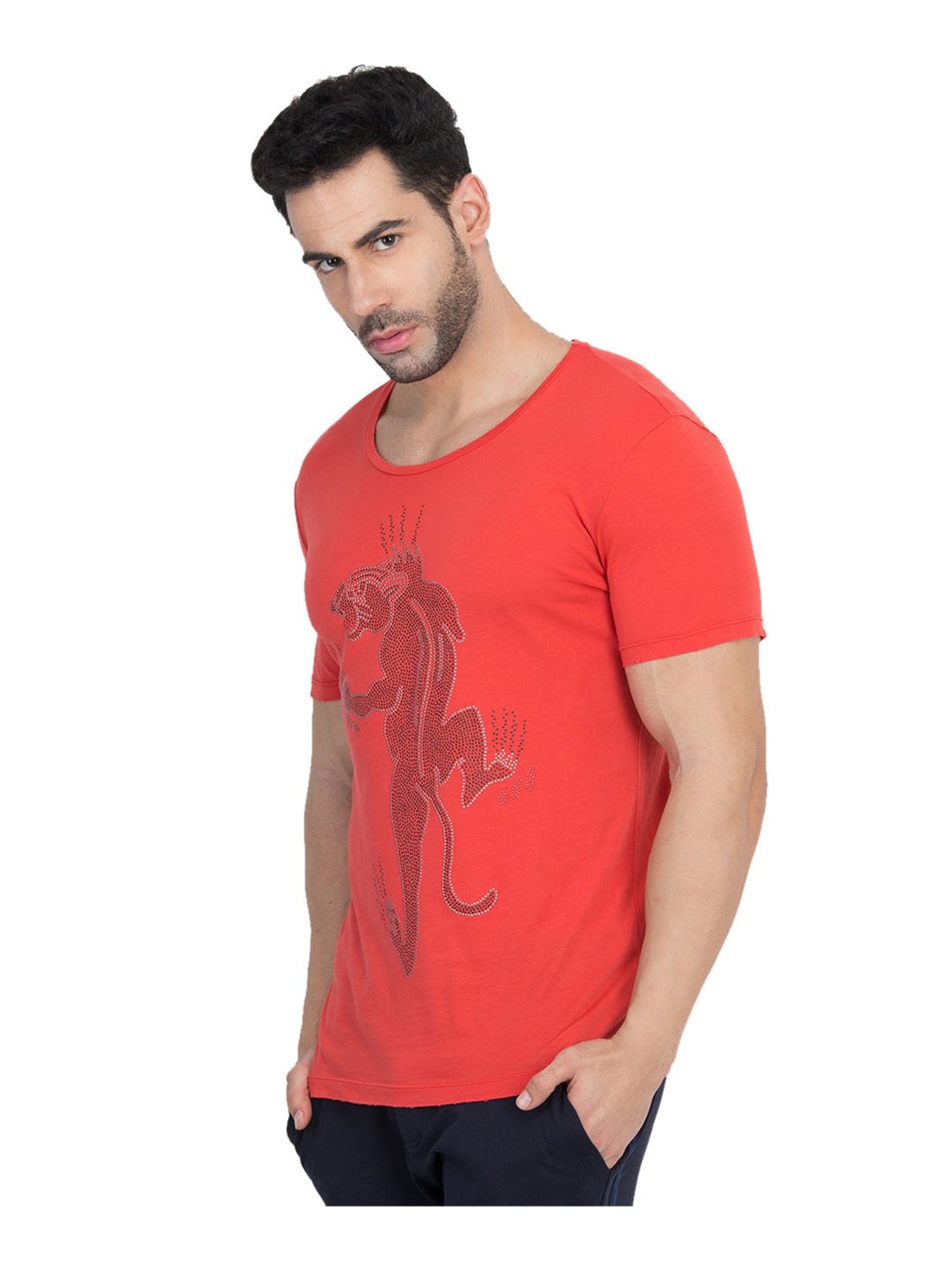 Antony Morato Red Short Sleeves T-Shirt