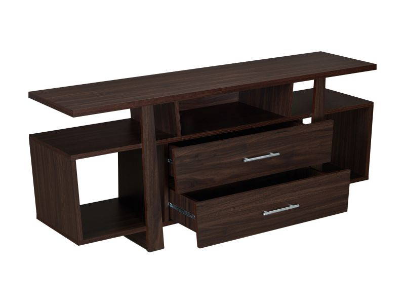 AVF FSL700LUCSW-A 32 - 65" Reflections - Lucerne Curved Pedestal TV Stand