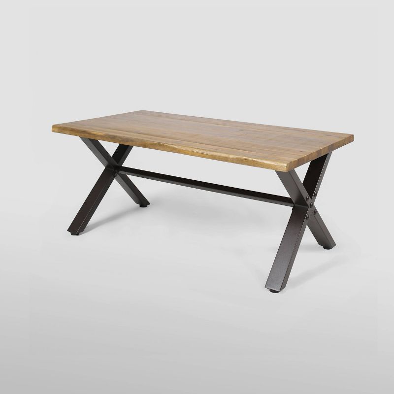 Sanibel Acacia Wood Coffee Table - Teak - Christopher Knight Home