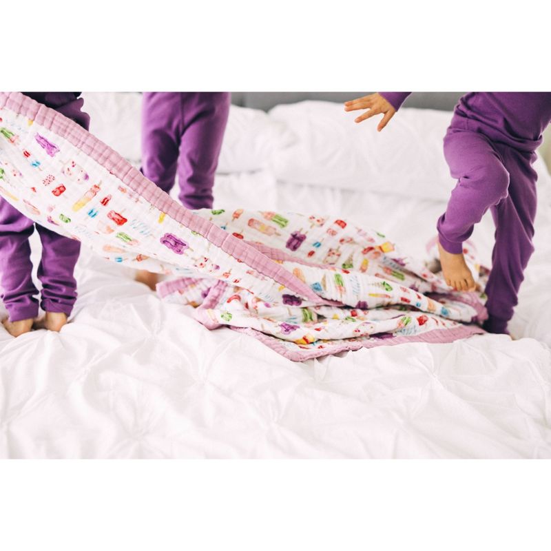 Little Unicorn Cotton Muslin Quilt Big Kid - Brain Freeze