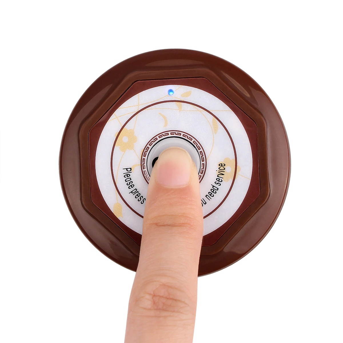 Wireless Waiter Calling System 2 T128 Watch Receivers+15 JL131 Call Buttons Pager For Restaurant Hospital  Coffee Shop