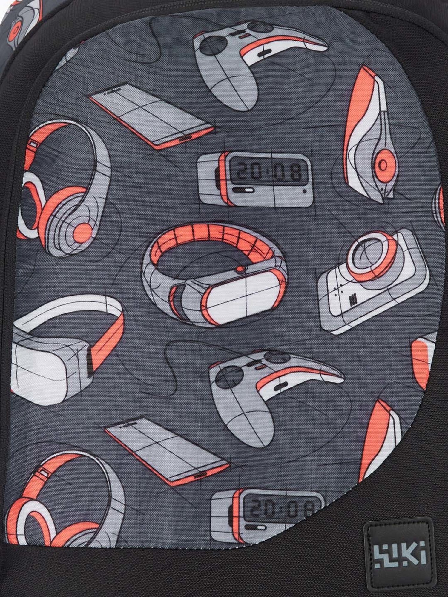 Wiki 29.5 Ltrs Black Medium Backpack