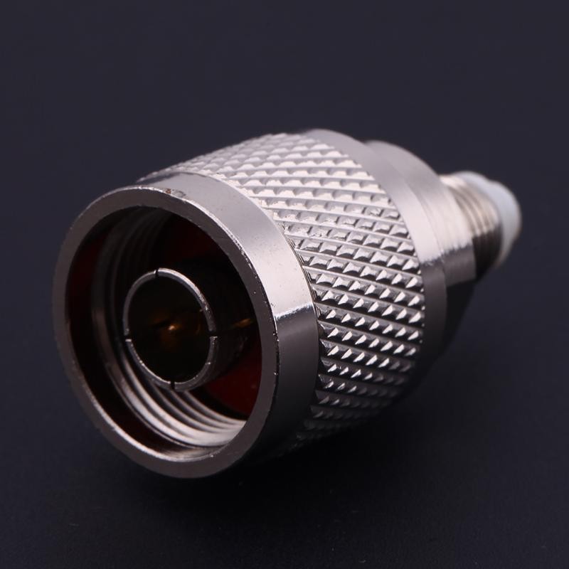 RF Coaxial Coax Adapter N-J Male to FME-K Female Connector Converter Nickel Plated Copper RF Coaxial Adapter