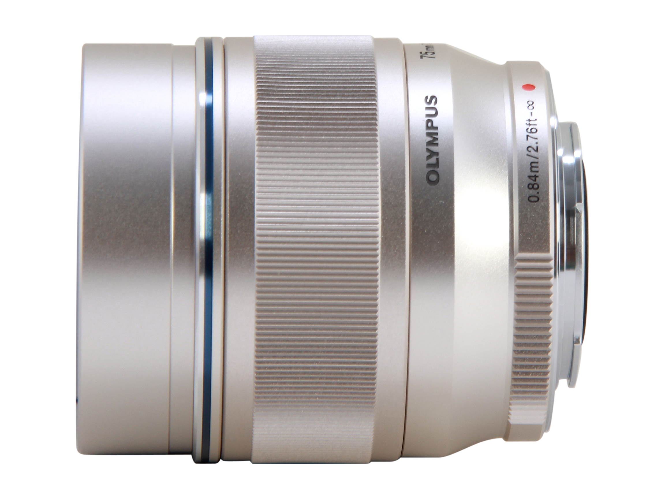 OLYMPUS M.Zuiko V311040SU000 M.Zuiko Digital ED 75mm f1.8 Lens Silver