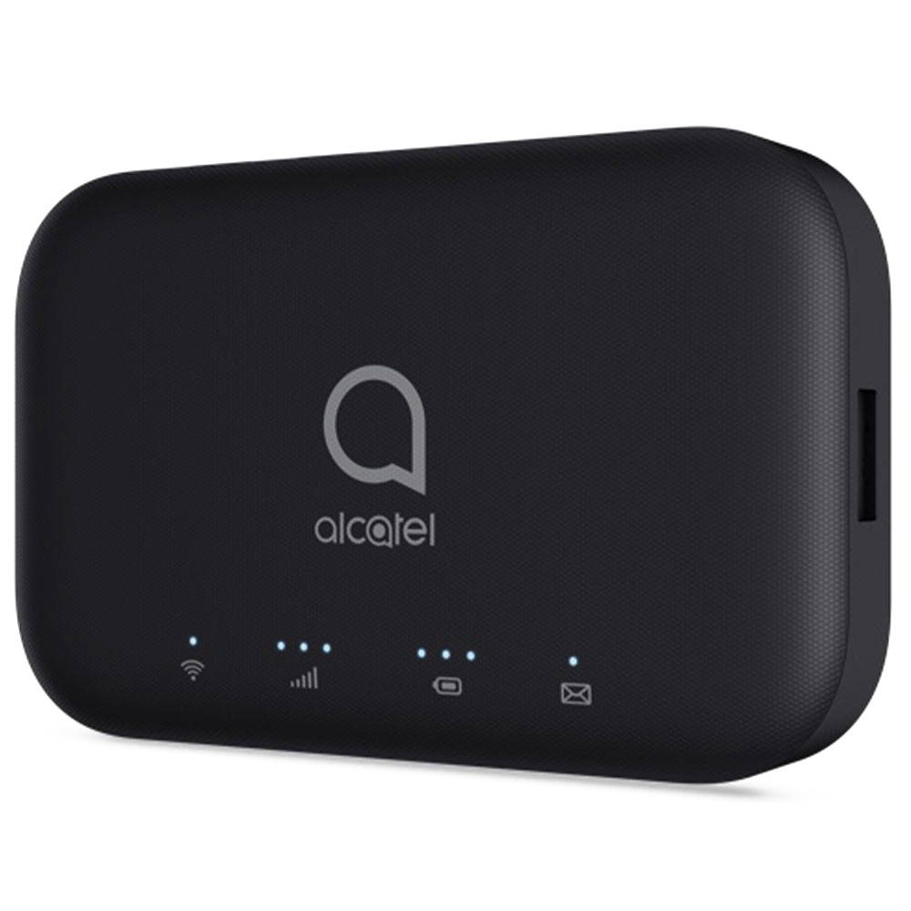 Alcatel T-Mobile Unlocked Linkzone 2 | MW43TM Mobile Hotspot | Battery Pack Capable | Dual Band 2.4GHz + 5GHz WiFi | USB Type-C Interface | 4400mAh Removable Li-Ion Battery - Black