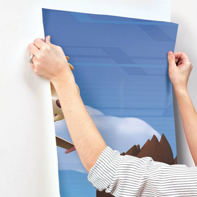 6'x10.5' XL PAW Patrol Chair Rail Prepasted Mural Ultra Strippable - RoomMates