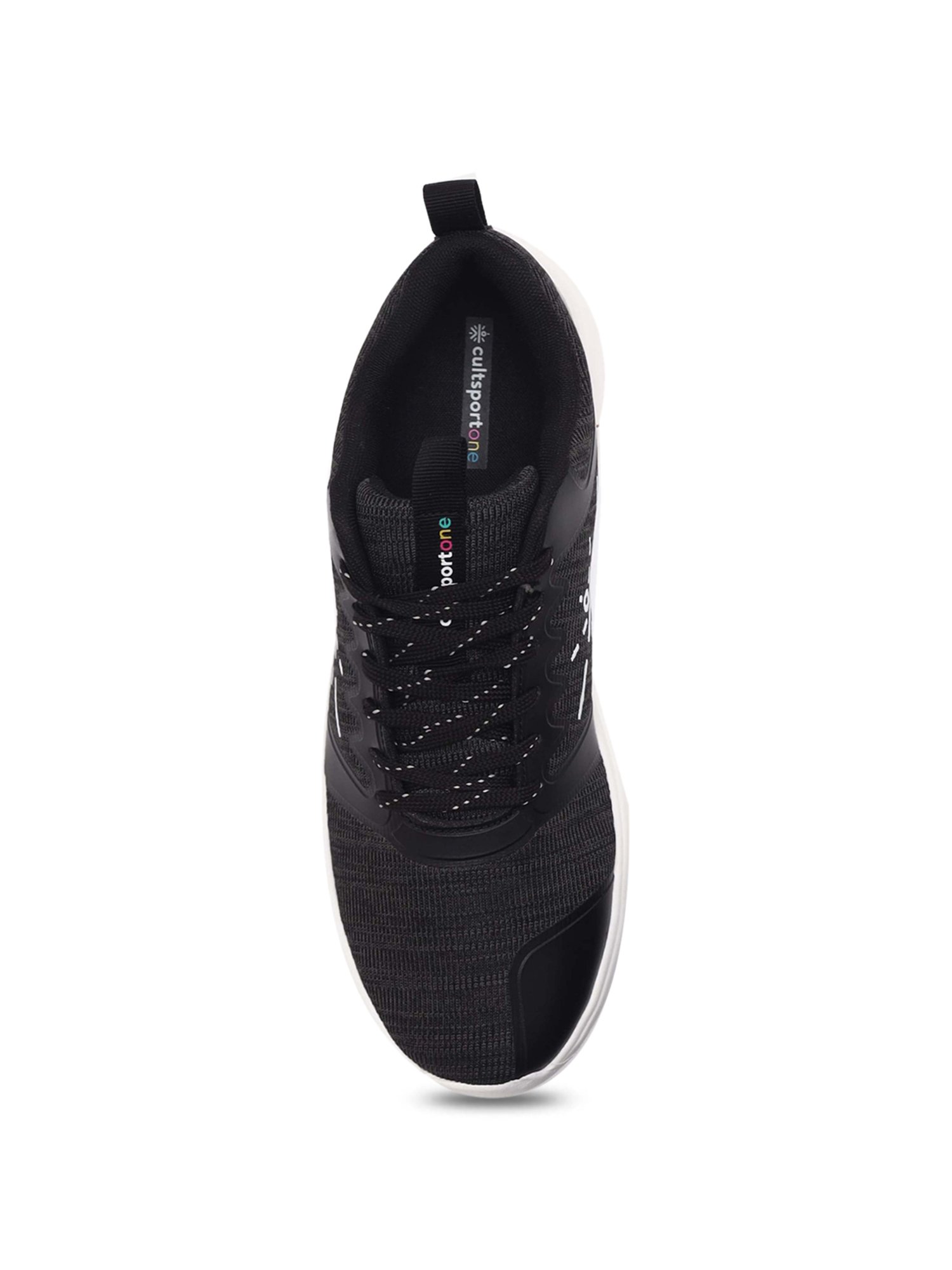 Cultsportone Men's Drift Black Running Shoes