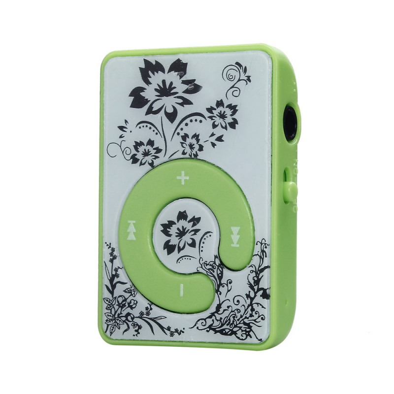 Mini Mirror Clip USB Digital Mp3 Music Player Card(package without )