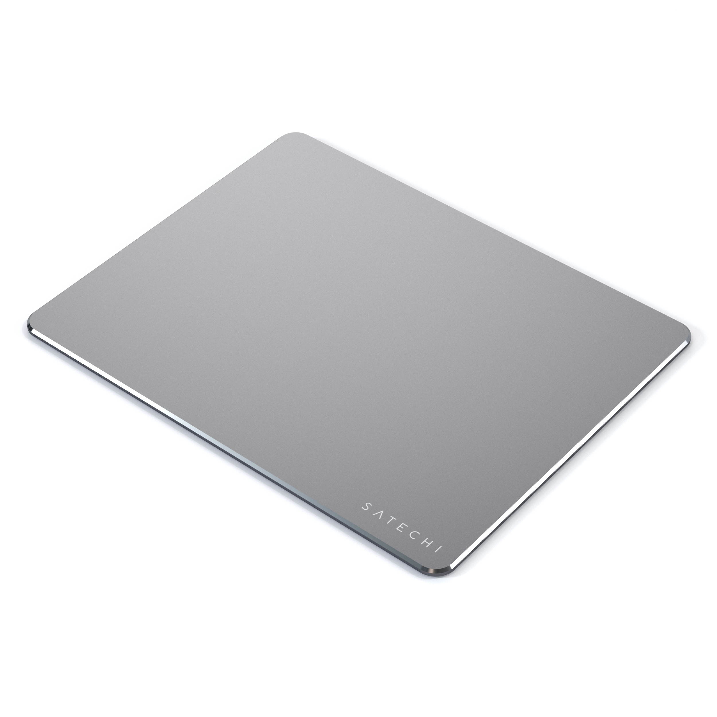 Satechi Aluminum Mouse Pad with Non-Slip Rubber Base - Compatible with Computers, Laptops and Desktops