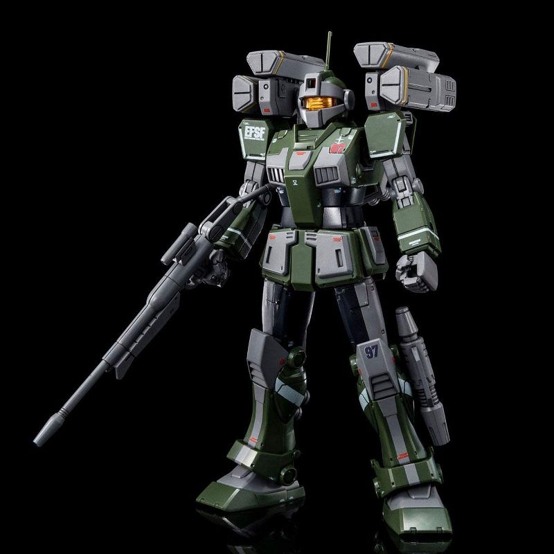 Premium Bandai P-BANDAI GM Sniper Custom w/ Missile Launcher HG 1/144 Model Kit