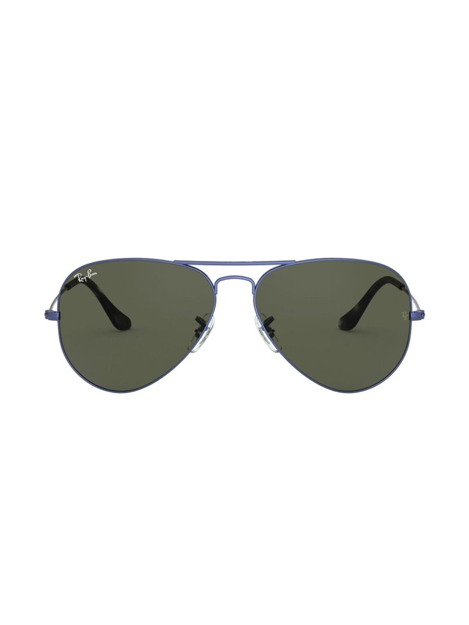 RAY-BAN Unisex UV Protected Green Lens Pilot Sunglasses - 0RB302591873162