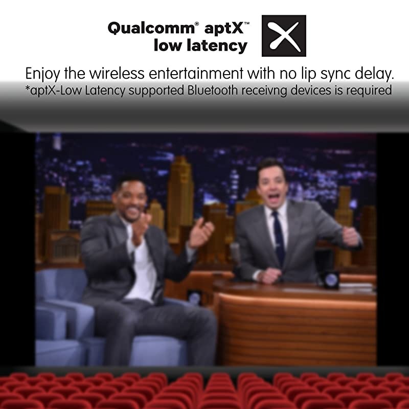 Bluetooth Transmitter for TV Audio Low Latency Wireless Audio Adapter for Headphones Bluetooth 40 no Lip Sync Digital Optical Dual Stream Toslink SPDIF 2 Devices Simultaneously