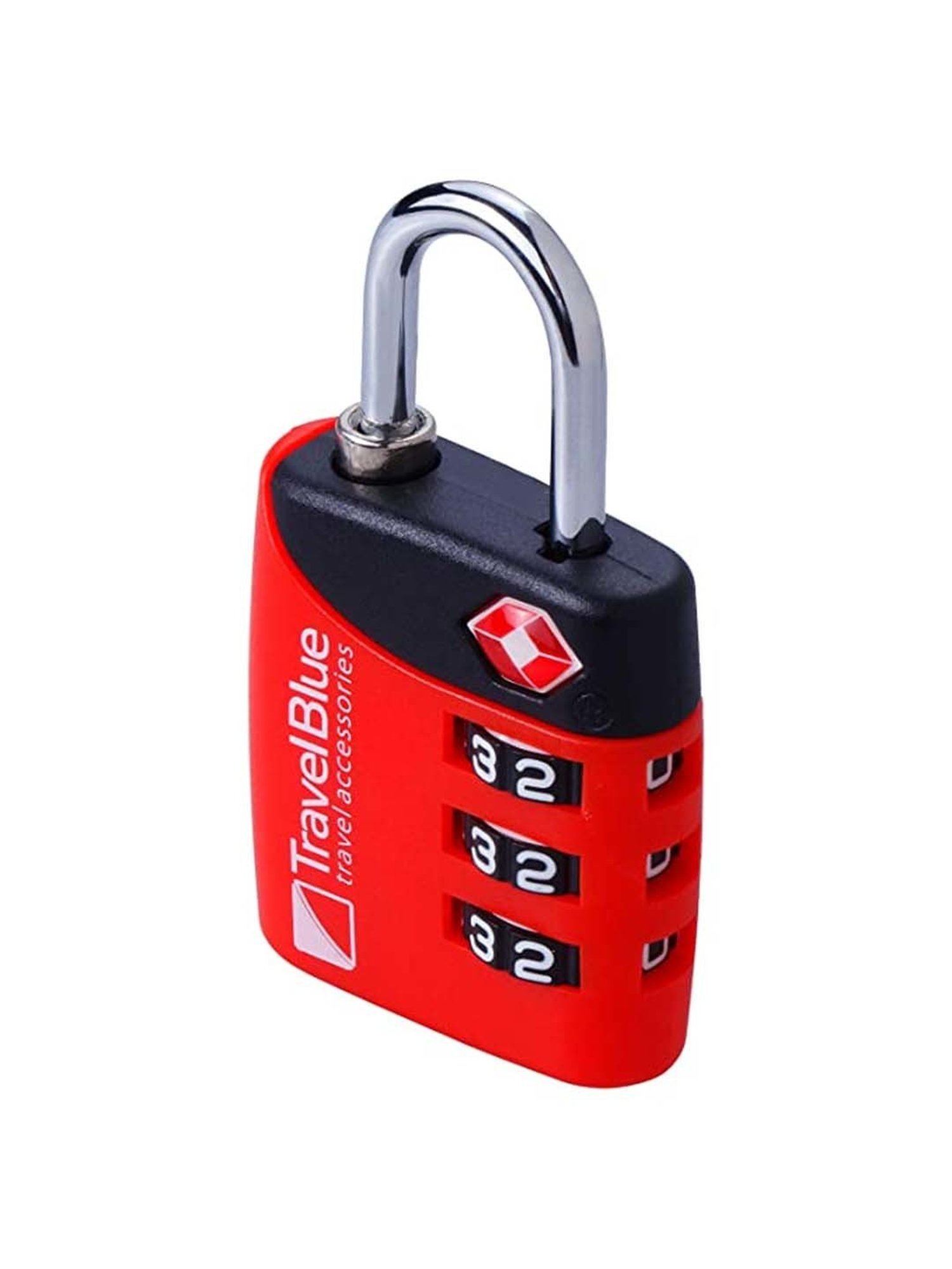 Travel Blue Red TSA Lock