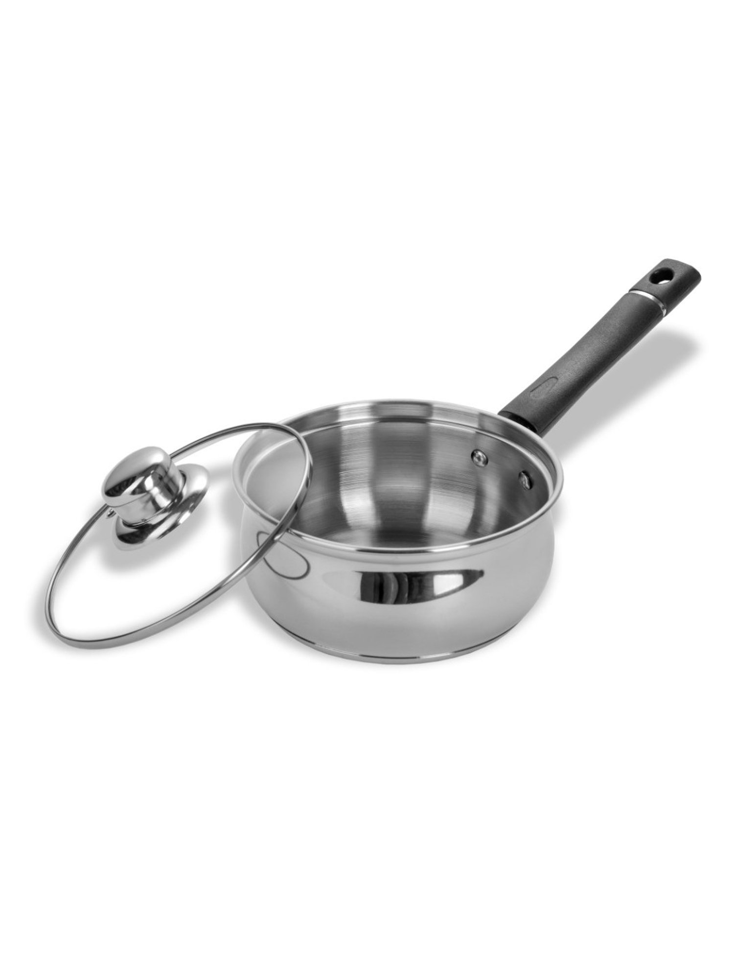 Nirlon Gas Compatible Aluminium Casserole with Bakelite Handle - 2.6 L