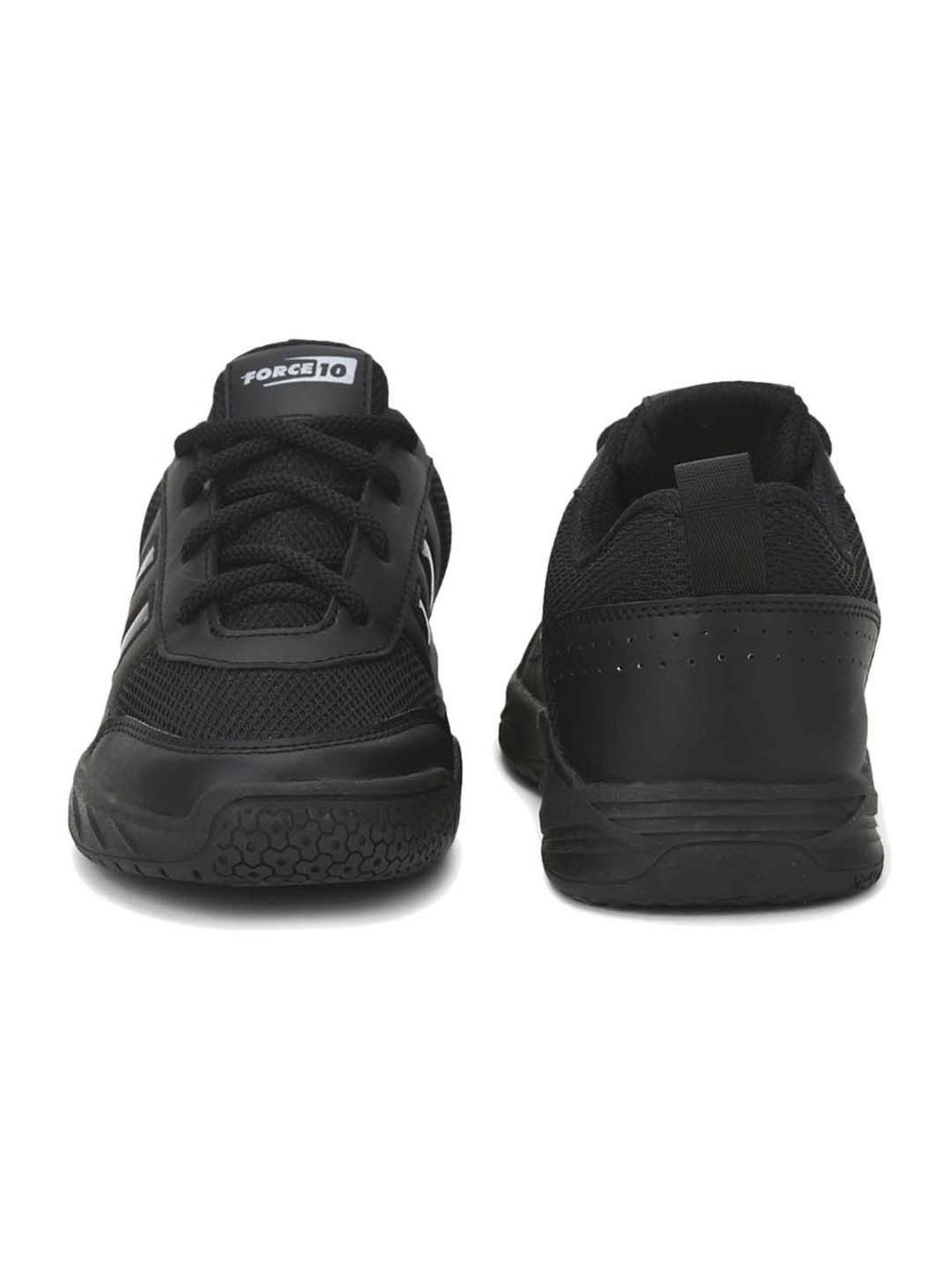 Force10 By Liberty Kids Black Lace Up Shoes