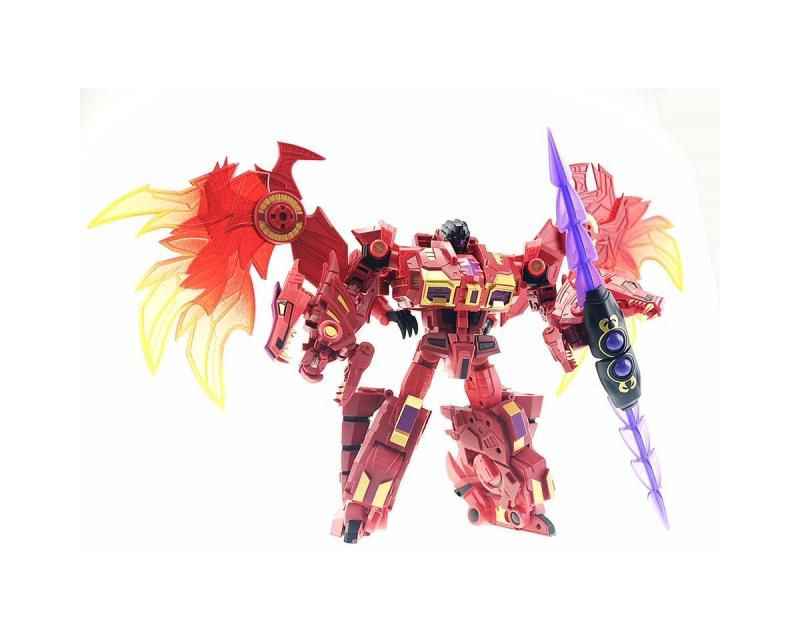 MB-03A Red Dragon Convention Exclusive Limited Edition | Fans Hobby Master Builder Action figures