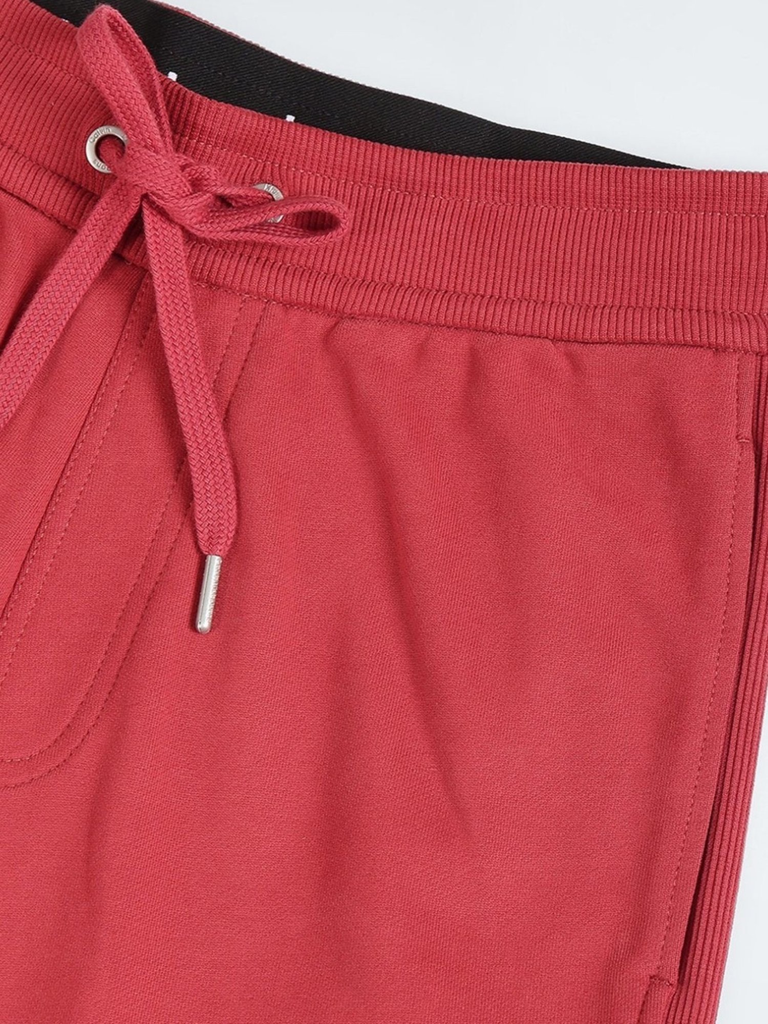 Calvin Klein Jeans Garnet Cotton Regular Fit Shorts