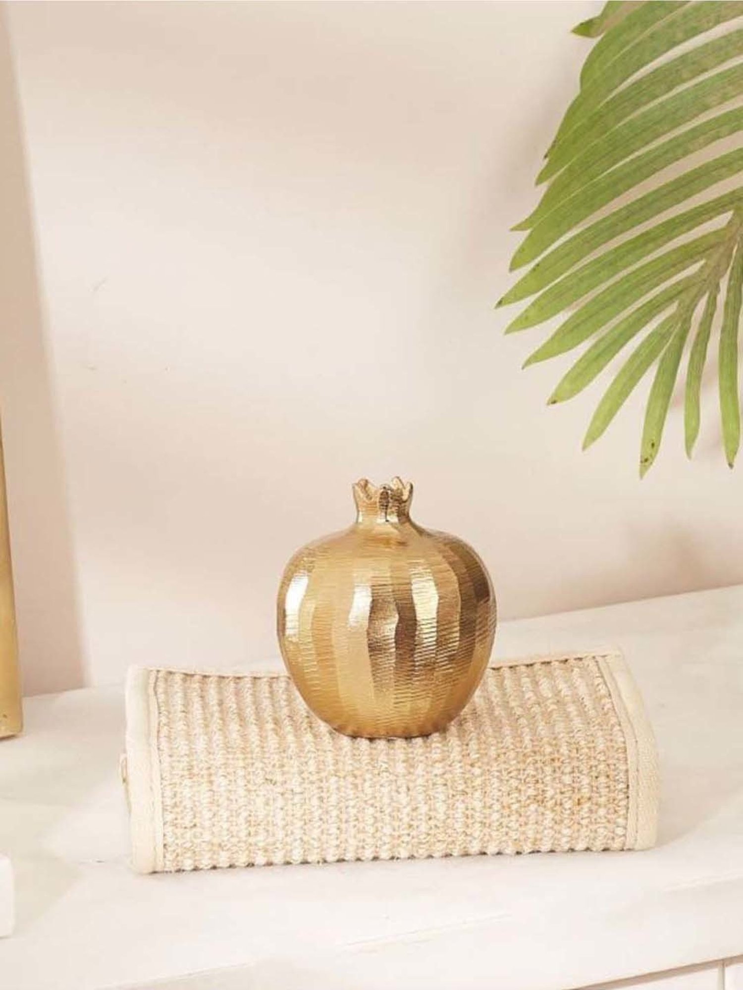 Mason Home Gold Anar Vase - Medium