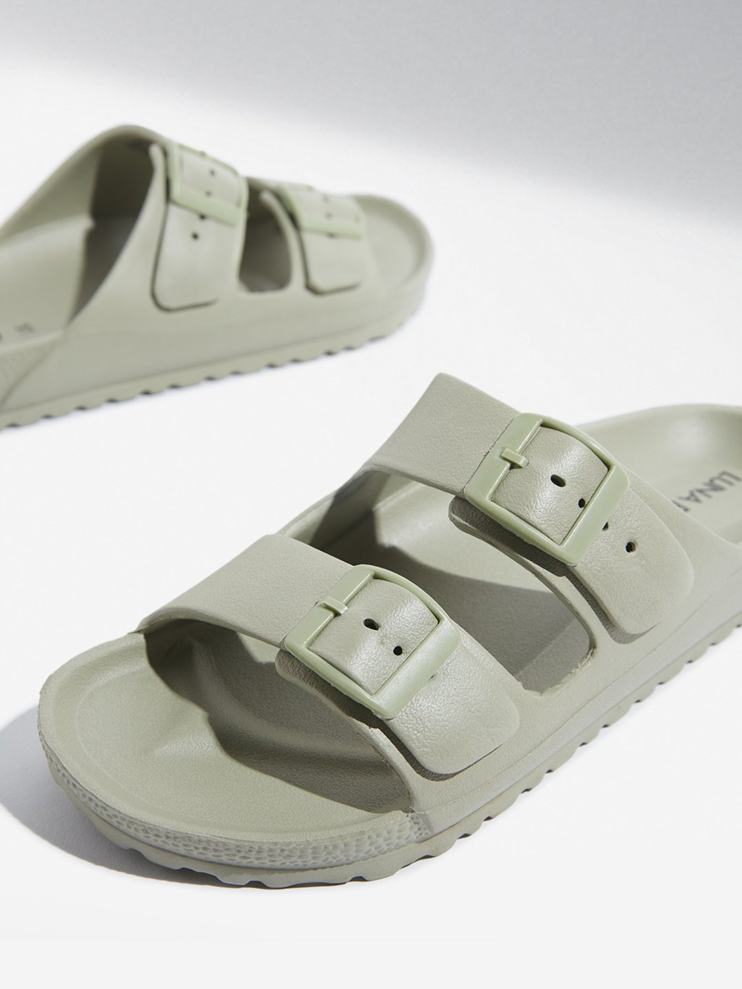 Floatz by Bata Women's  White Flip Flops