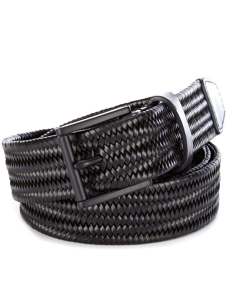 Cole Haan Pinch Woven Braid Leather Belt