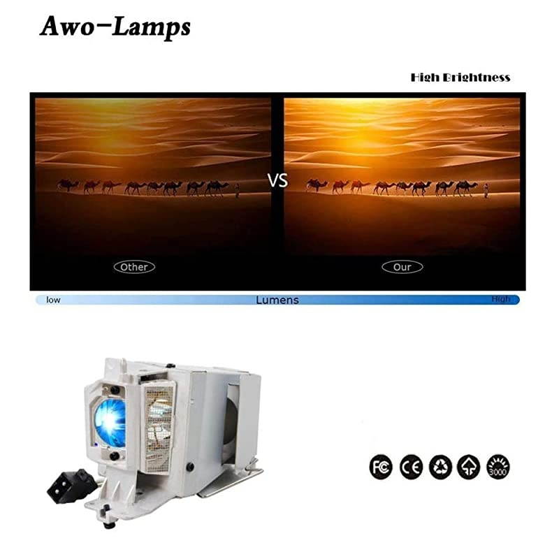 Original Projector Lamp Bulb BLFP190E NP36LP 725BBCV 725BBDJ with Housing for OPTOMA HD141X HD26 GT1080 W316 DH1009 GT1080darbee HD29darbee for NEC NPV302WNPV302X for DELL 12201450