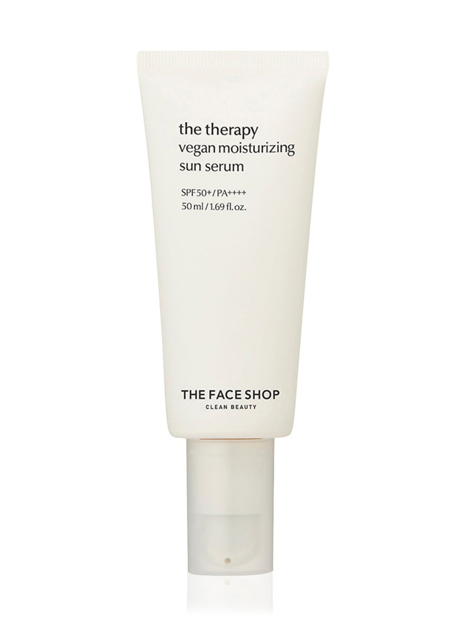 The Face Shop Therapy Vegan Moisturizing Serum Sunscreen with SPF 50 - 50 ml
