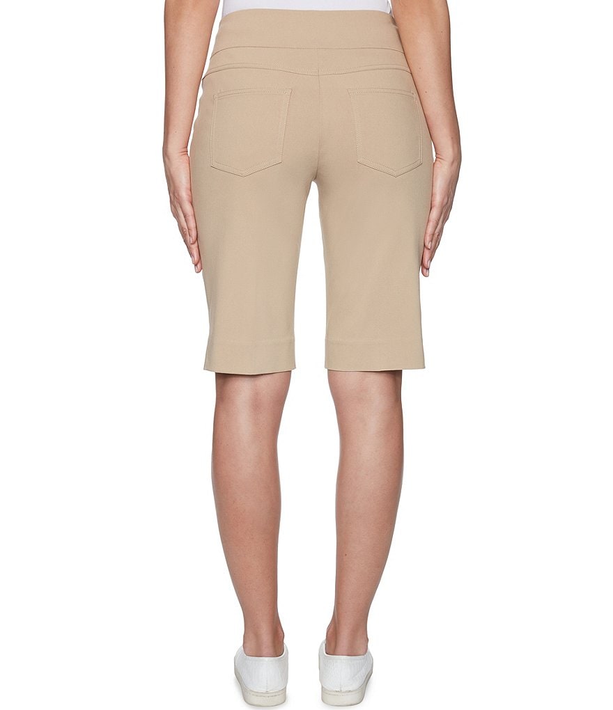 Westbound Petite Size the PARK AVE fit Indigo Skimmer Shorts