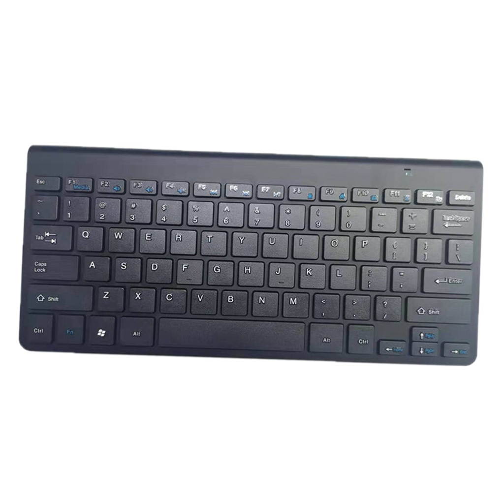 Ultra Slim Wireless Keyboard and Mouse Combo with USB Nano Receiver Black