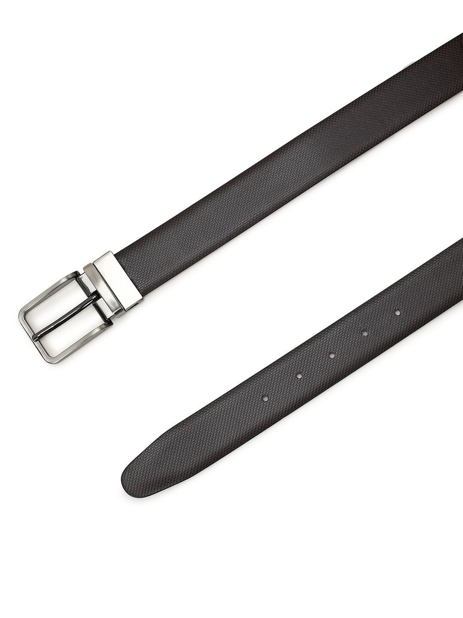 Crusset Black Formal Belt for Men