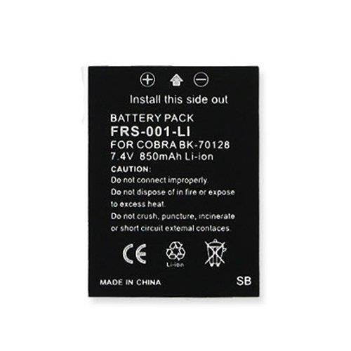 Cobra 28377310454 2_Way Radio Battery _Li_Ion 7.4V 850mAh_ Rechargeable Battery _ Replacement For Cobra BK_70128, MN_0160001
